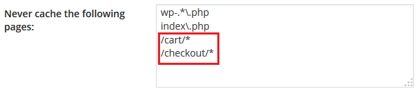 w3-total-cache-never-cache-the-following-pages