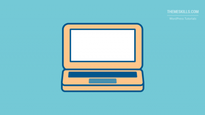 white screen laptop
