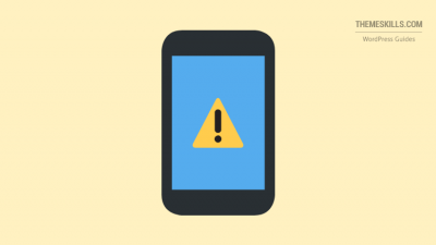 mobile warning