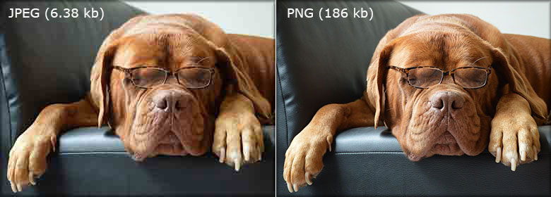 jpeg vs png test