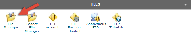 cpanel file manager