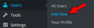 How to add a new user to WordPress