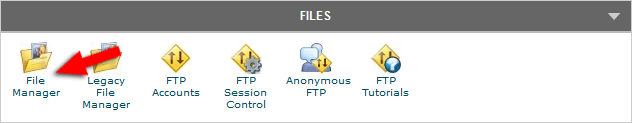 Siteground cPanel File Manager