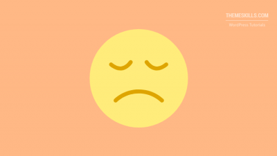 sad emoticon