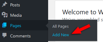 How to Add a Page in WordPress