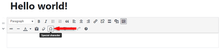 how-to-add-special-characters-in-a-wordpress-post-or-page-themeskills