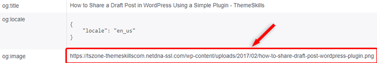 CDN og:image url Facebook debugger