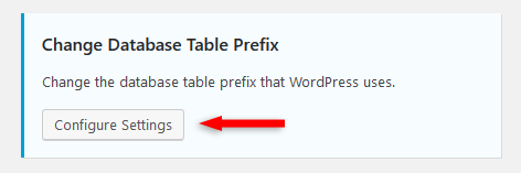 Change Database Table Prefix ithemes security