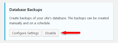 database backups