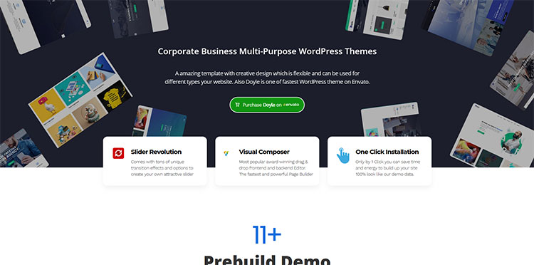 doyle wordpress theme