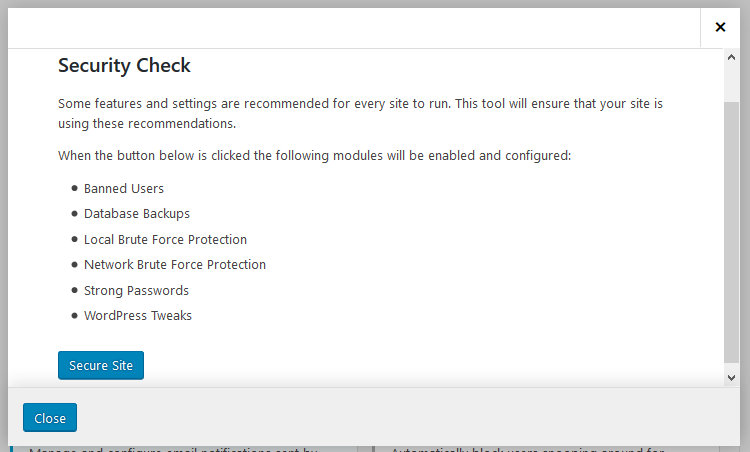 ithemes security check