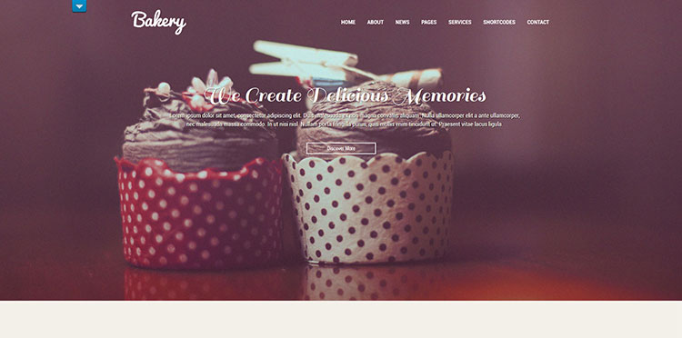 we bake wordpress theme