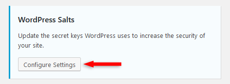 wordpress salts ithemes security