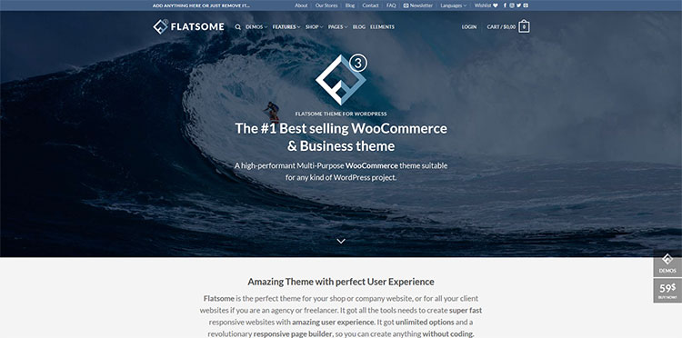 flatsome ecommerce wordpress theme