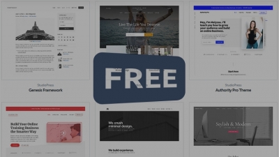 free studiopress wordpress themes