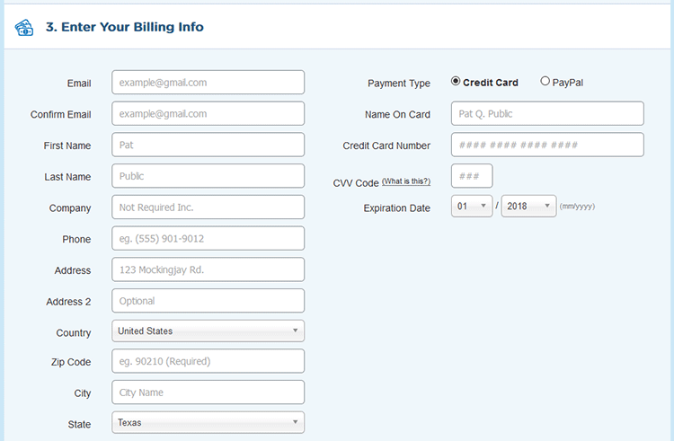 hostgator wordpress hosting billing information