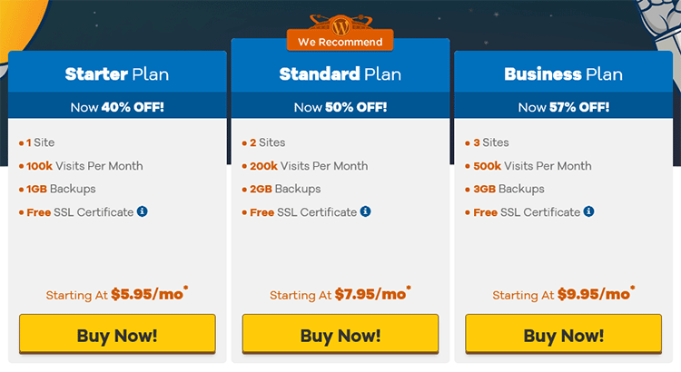 hostgator wordpress hosting plans