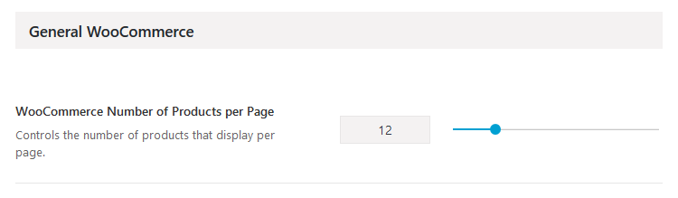 avada number of products per page in woocommerce