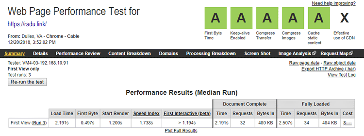 radu.link speed test easywp