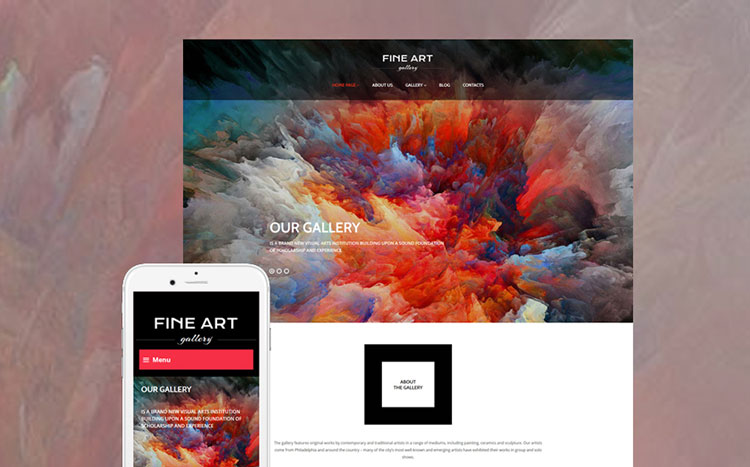 fine art theme