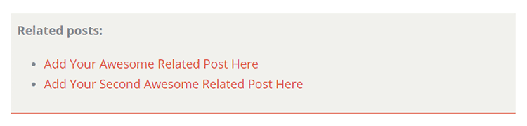 related posts box css