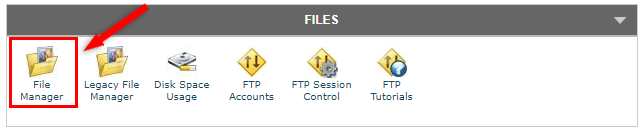 cpanel file manager