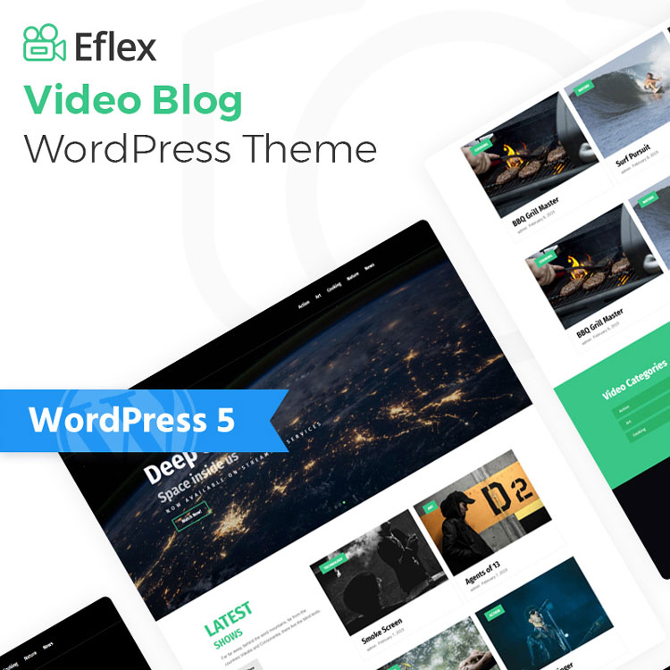 eflex movie wordpress theme