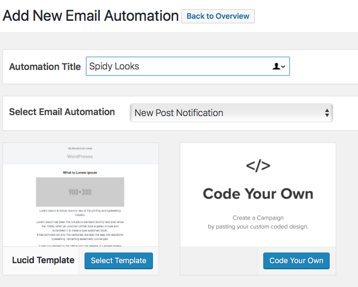 email automations mailoptin