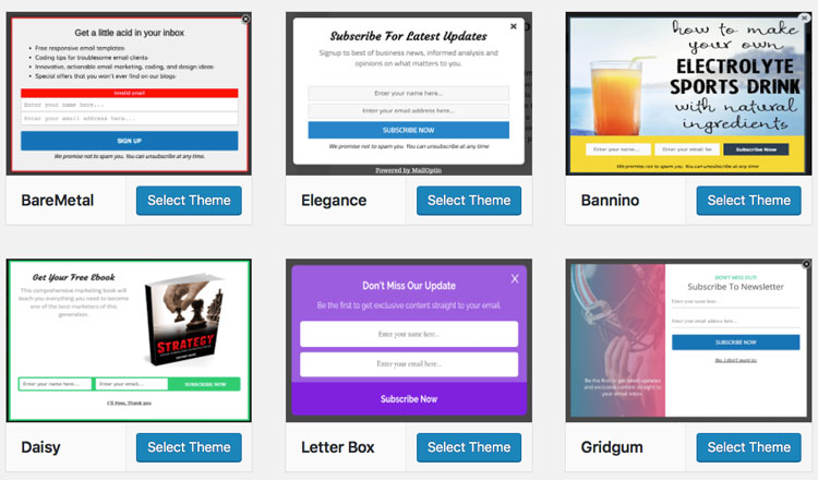 mailoptin themes