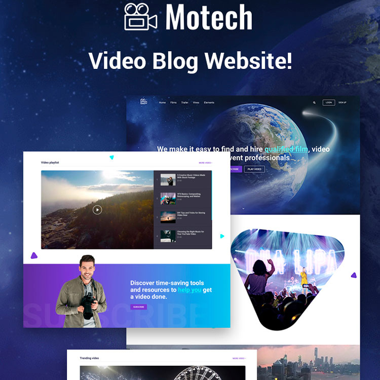 motech movie wordpress theme