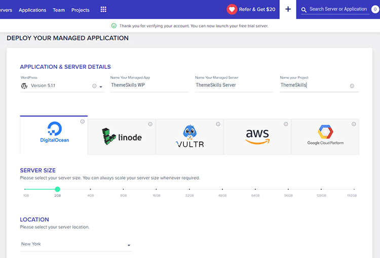 deploy application cloudways