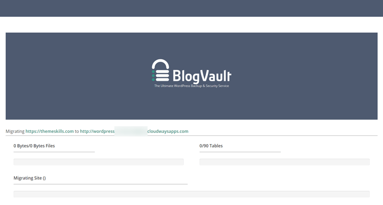 migration process to cloudways