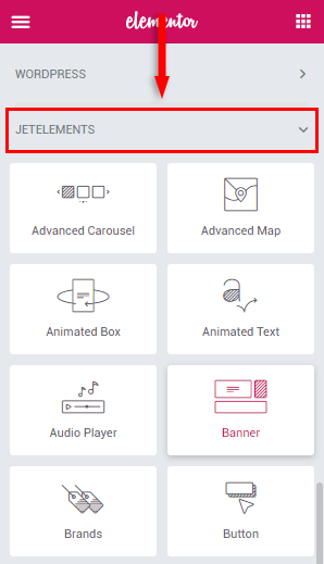 jetelements elementor widgets